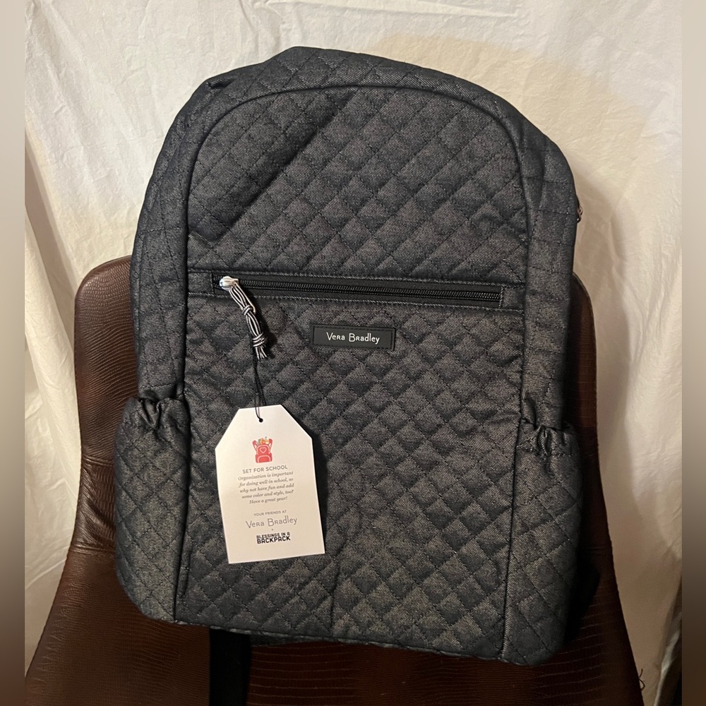 Denim Vera Bradley backpack